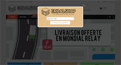 Desktop Screenshot of embalshop.com